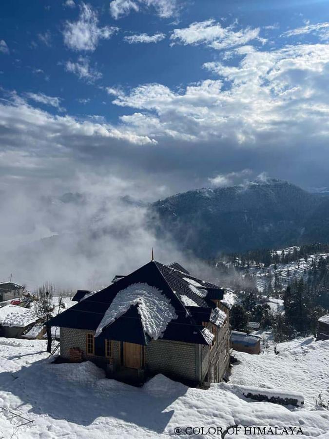 Loghouse At Khajjiar Lake Ngoại thất bức ảnh